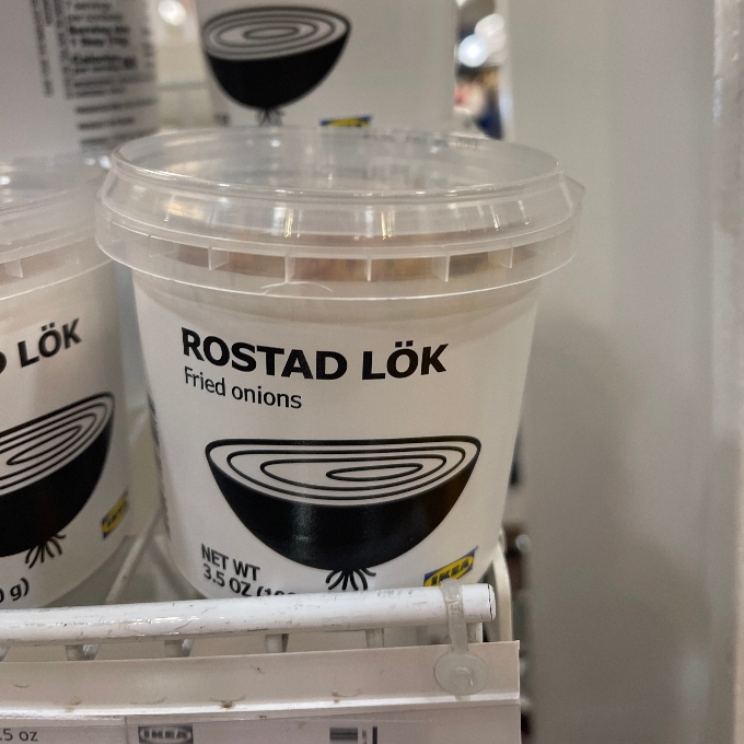 ROSTAD LÖK Fried Onions