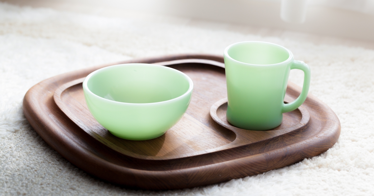 vintage mug and bowl