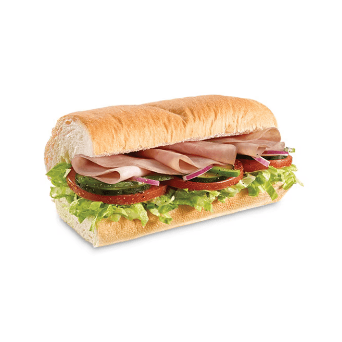 black forest ham footlong