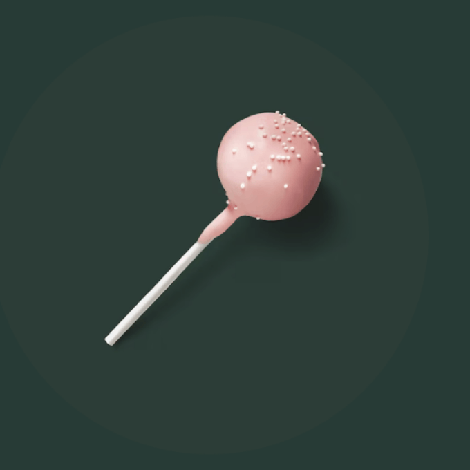 pink cake pop