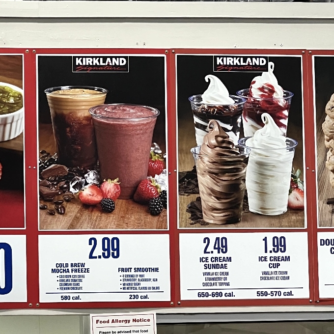 frozen desserts vs ice cream cups