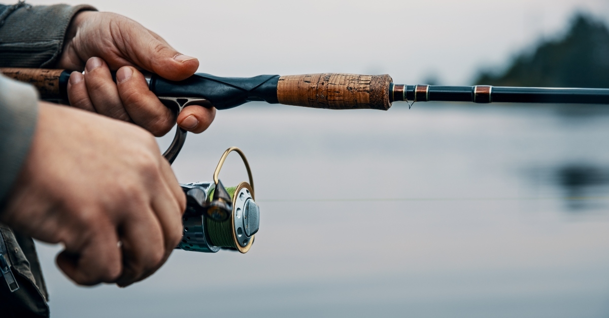 summer fishing on the river 