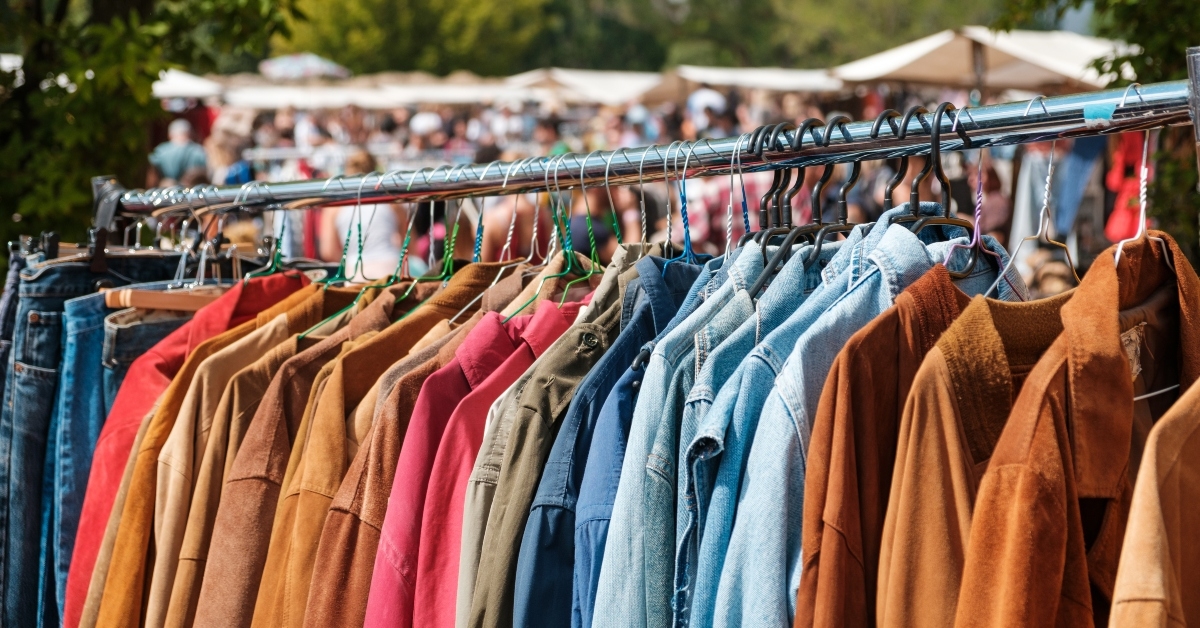 jeans jackets and retro shirts