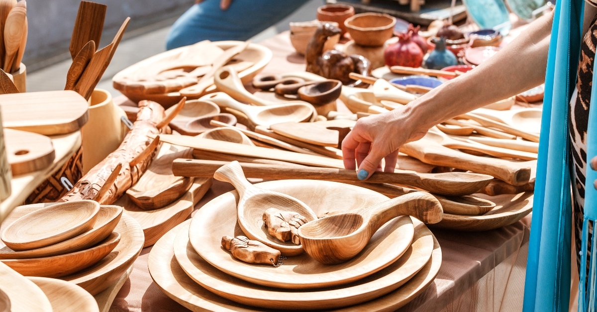 wooden handicrafts