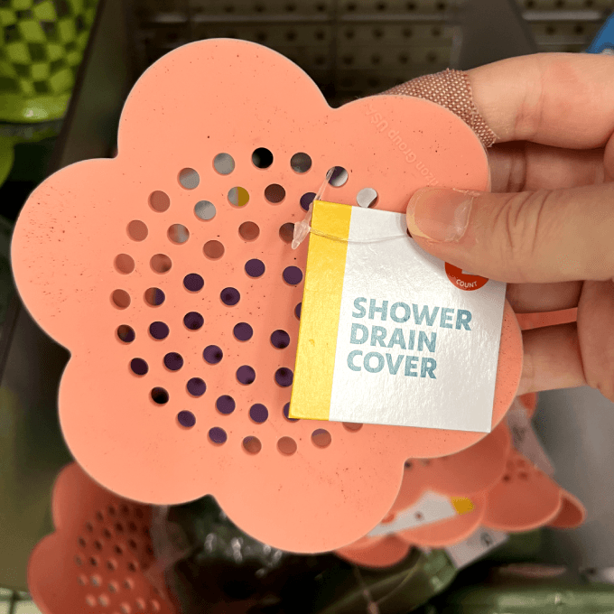 Shower drain cover from Target Bullseye's Playground