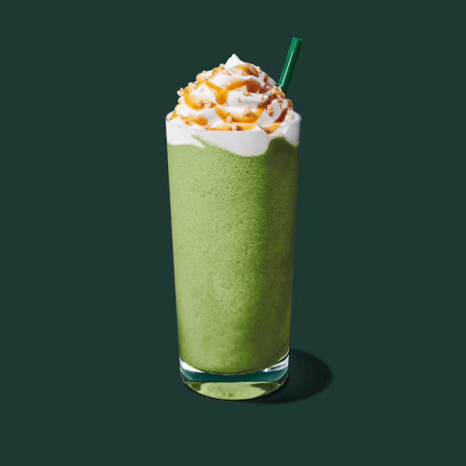 matcha crème frappuccino