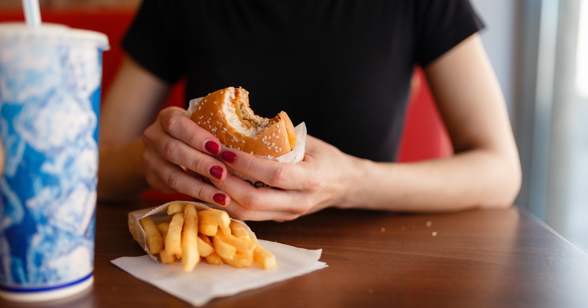 fast food burger