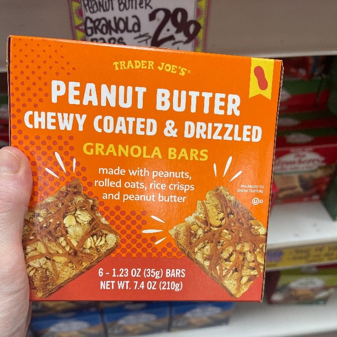 drizzled granola bars