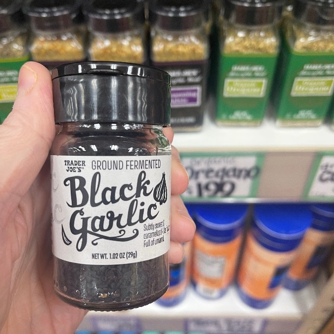 ground fermented black garlic