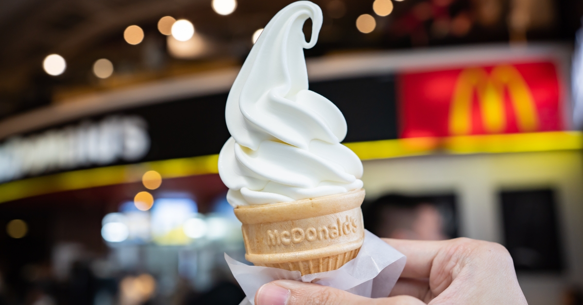 mcdonalds vanilla cone