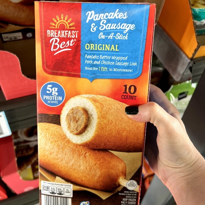 Breakfast Best Pancakes Sausage on Stick
