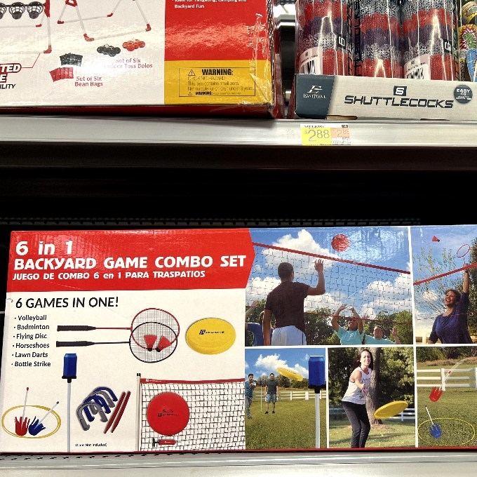 backyard game combo set