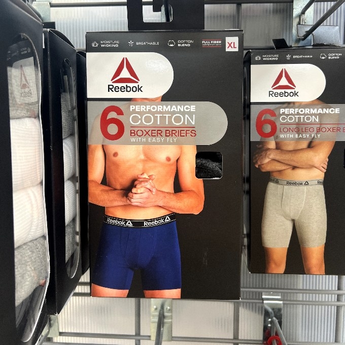 performance cotton boxer briefs