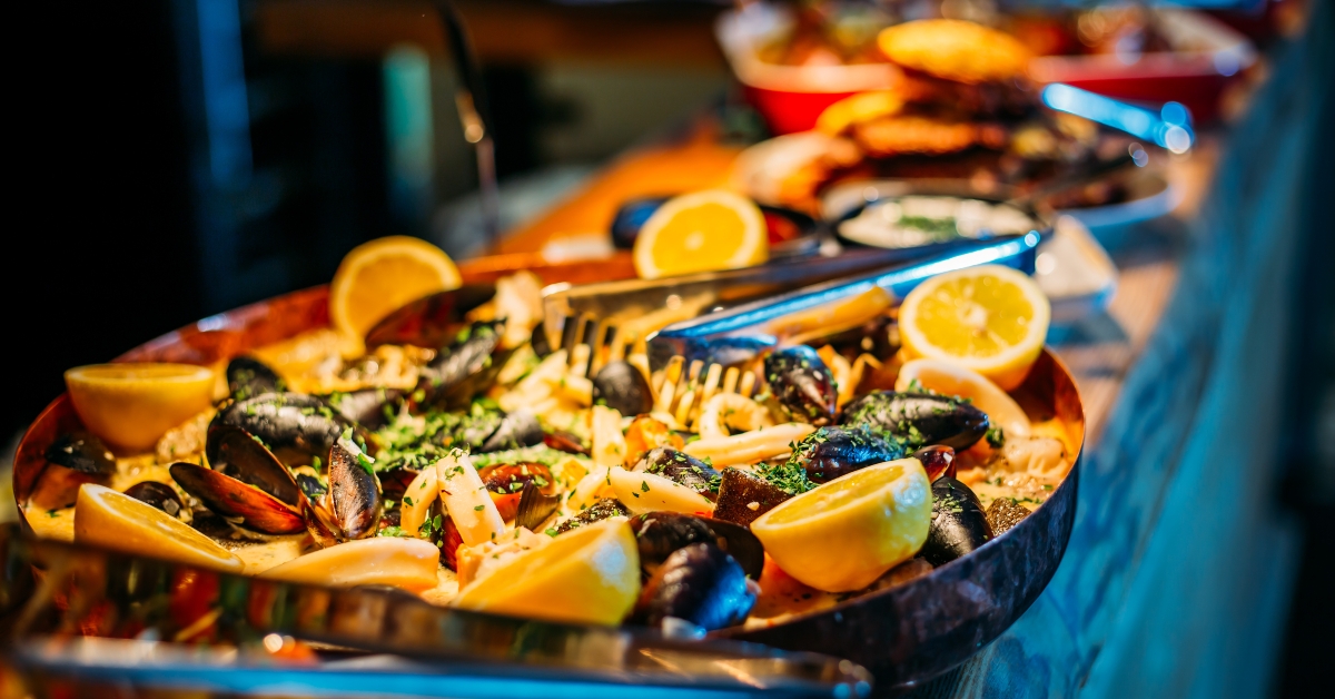 breakfast buffet concept