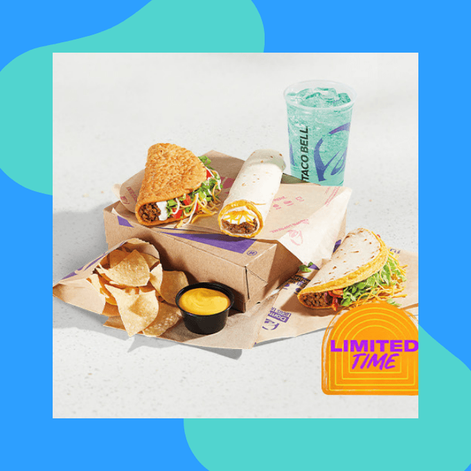 Taco Bell Luxe Cravings Box