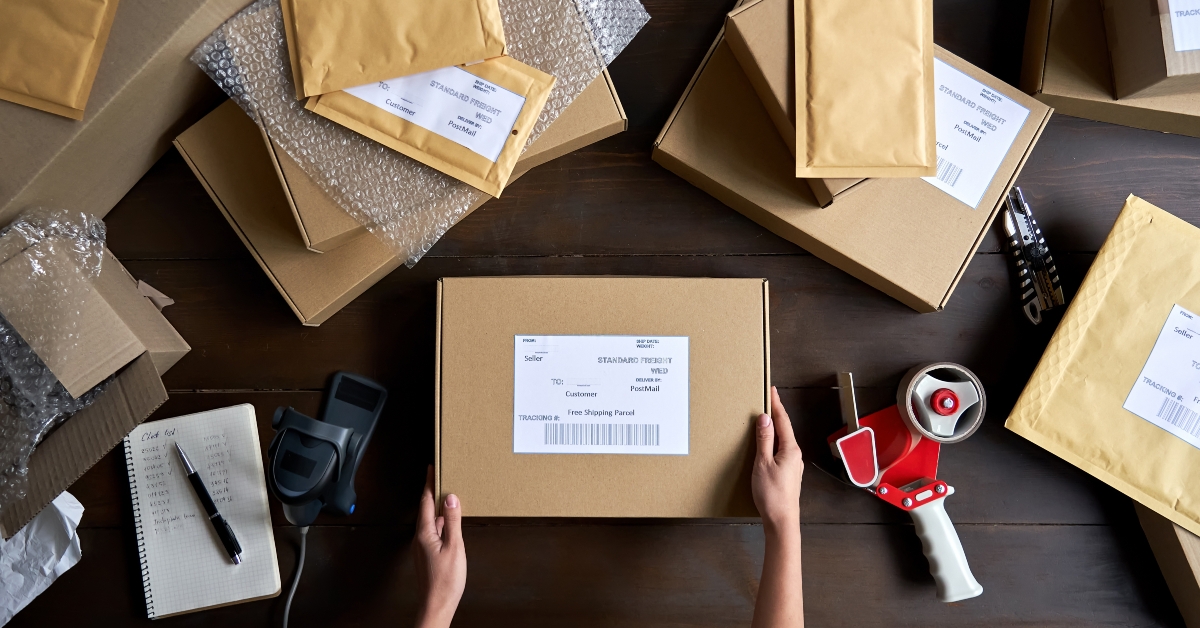 ecommerce shipping order box