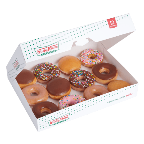 Krispy Kreme assorted dozen