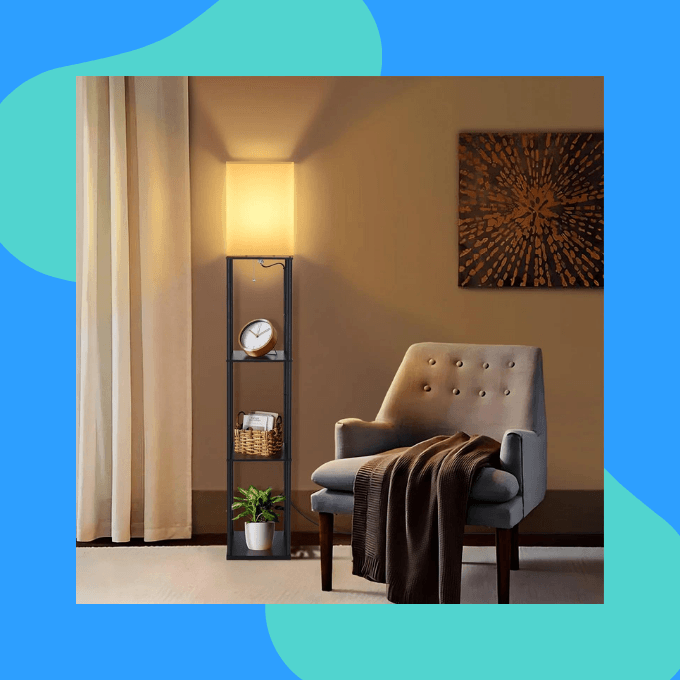 3-tiered standing lamp