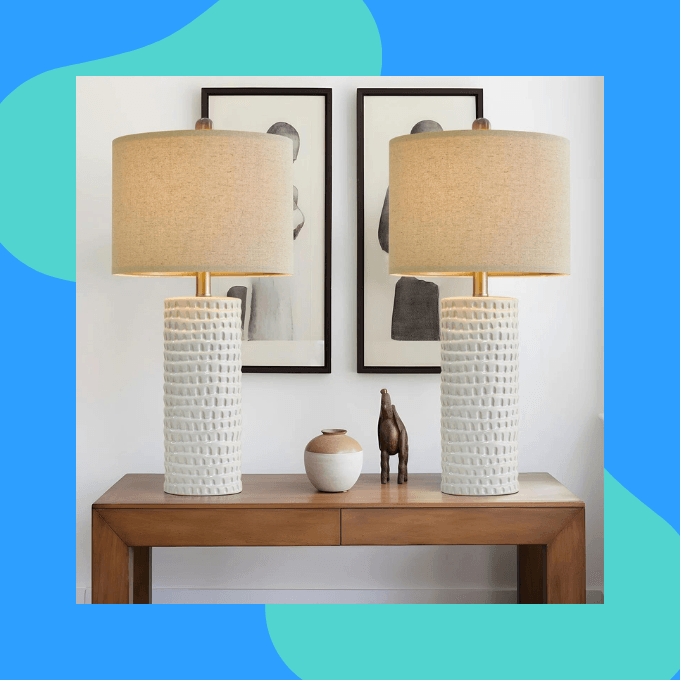 Ceramic lamp set