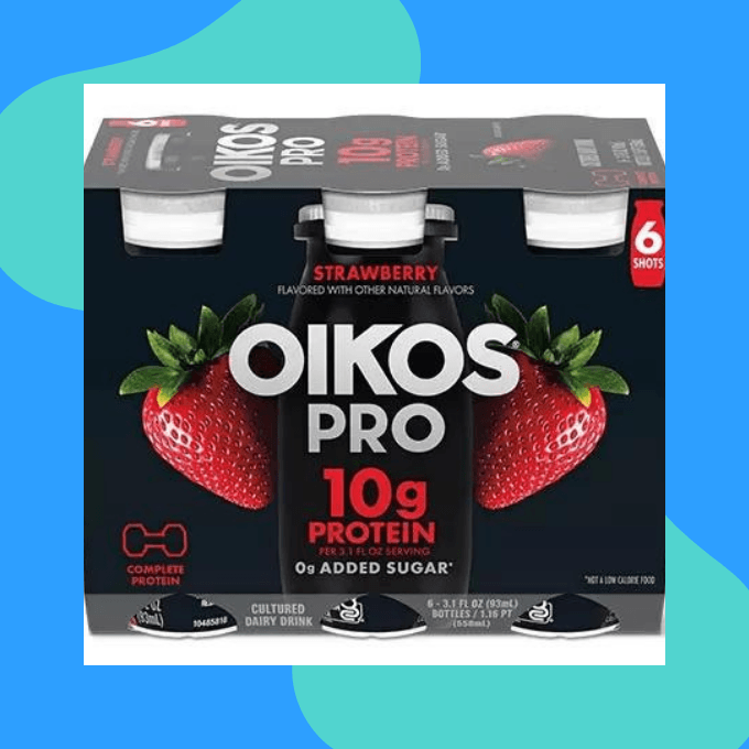 Oikos yogurt drink shots