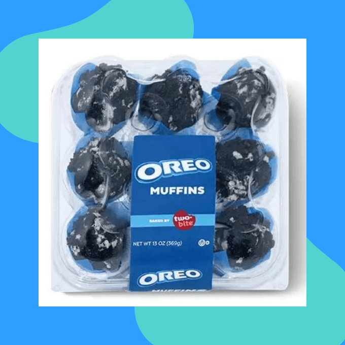 Oreo mini muffins