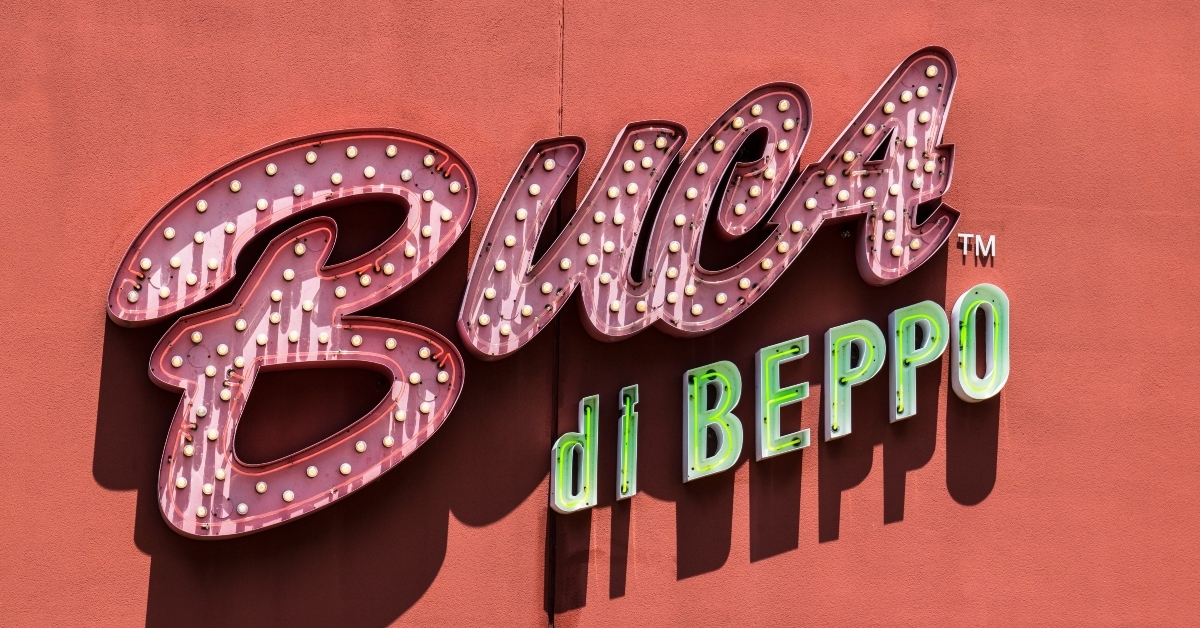 buca di beppo italian restaurant
