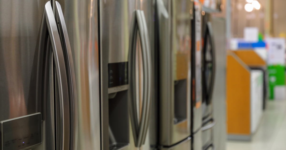 smart fridge stainless steel refrigerator