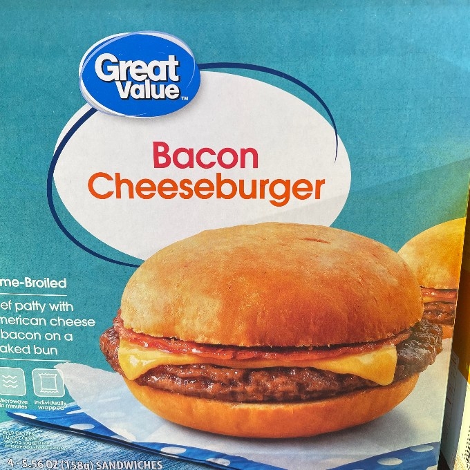 bacon cheeseburgers