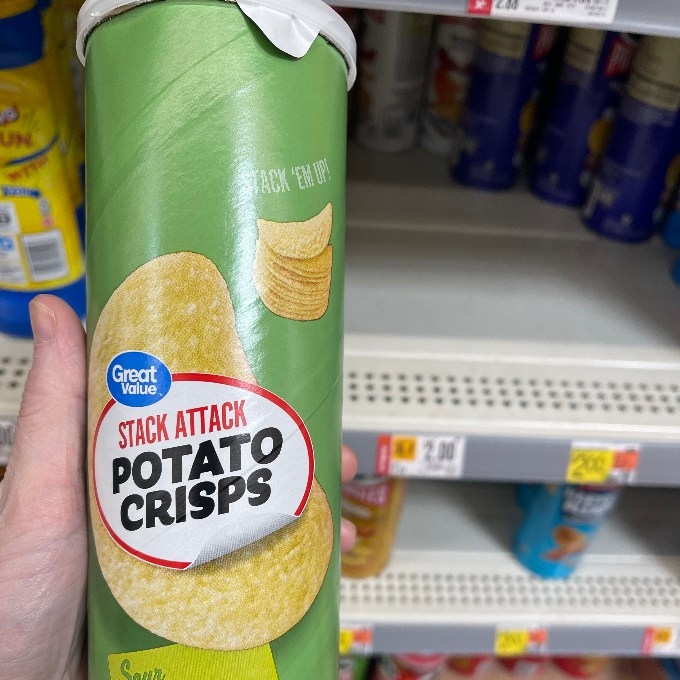 sour cream and onion crisps