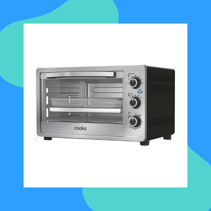 Toaster oven air fryer combo