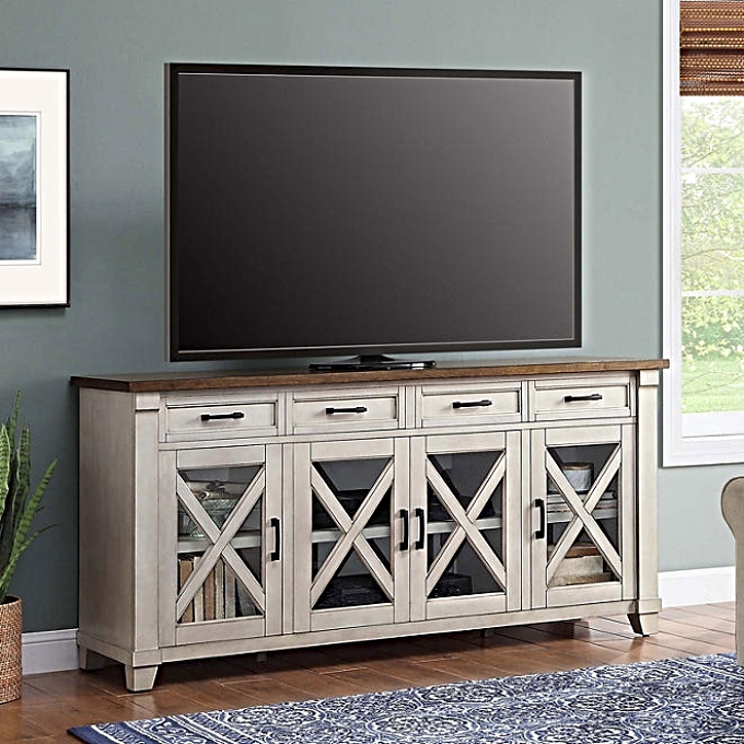 livingston tv console