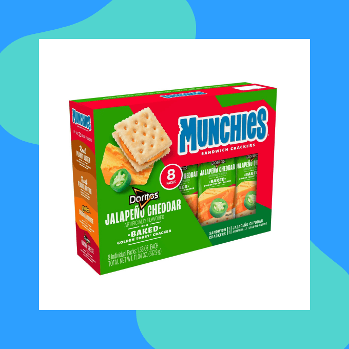 Jalapeno cheddar sandwich crackers