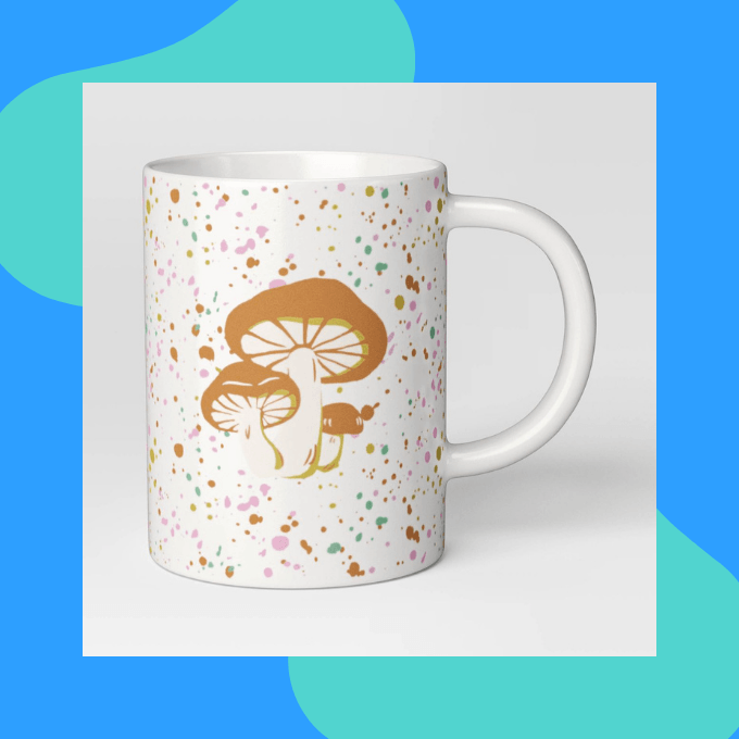 Mushroom mug
