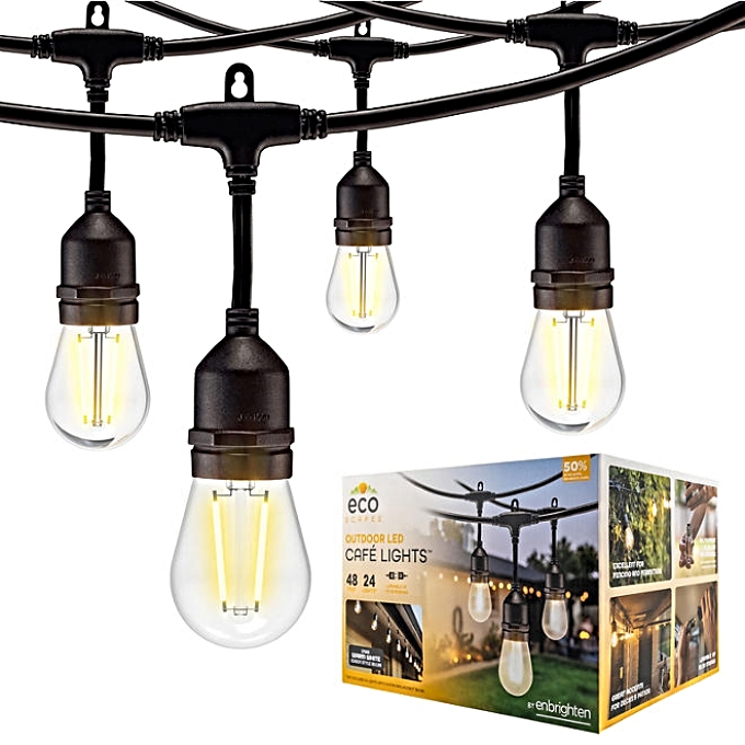 outdoor led café lights