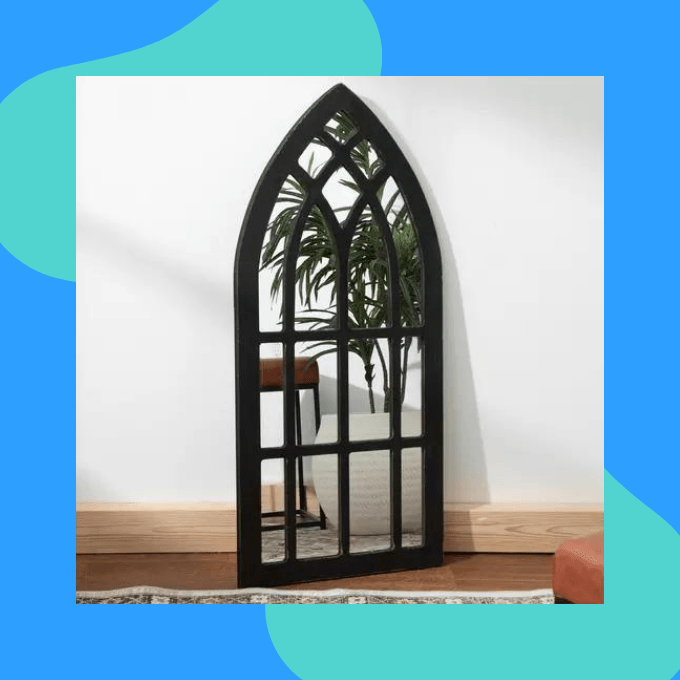 Cathedral arched mirror