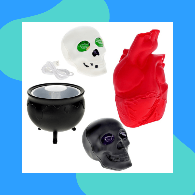Witch cauldron with fog accessory