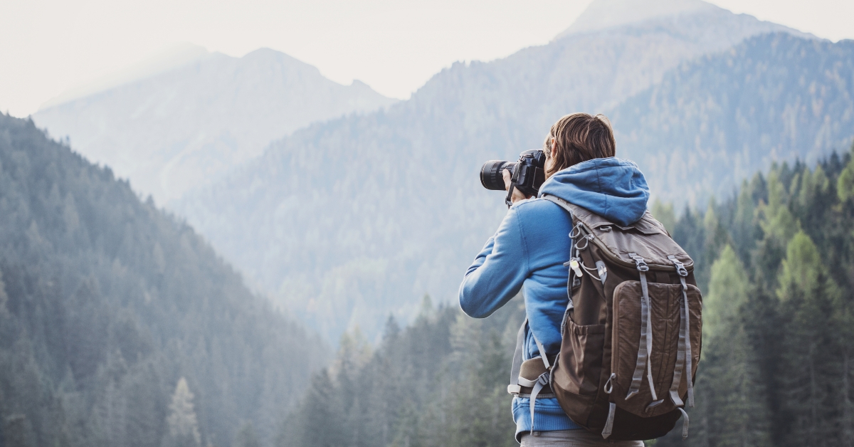 photographer taking photographs