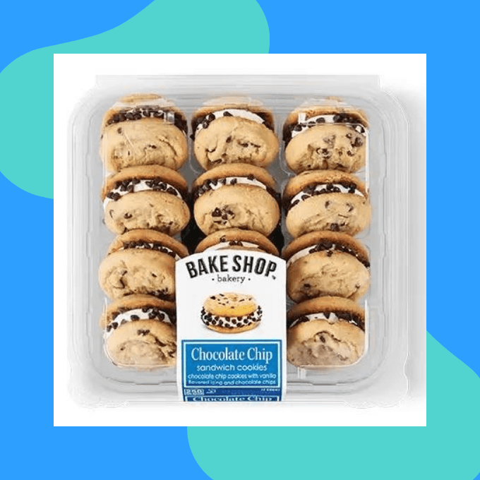 Chocolate chip cookie sandwiches