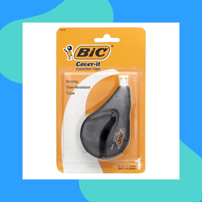BIC correction tape