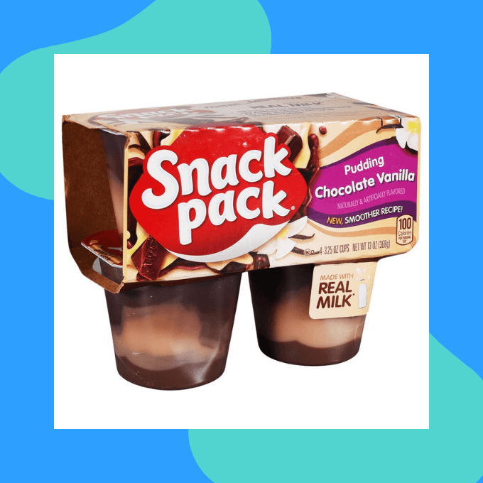 Snack Pack pudding cups