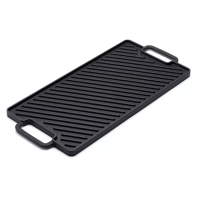 cast-iron reversible grill