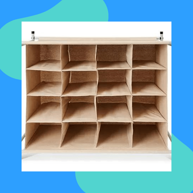 Huntington Home cubby organizer from Aldi
