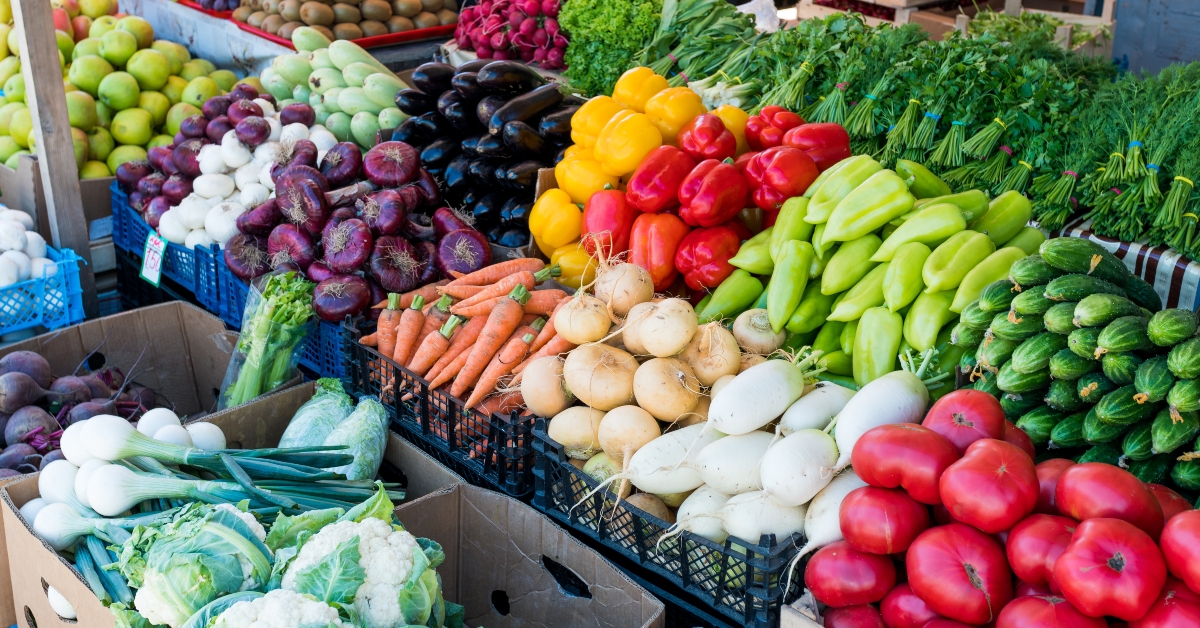 fresh and organic vegetables