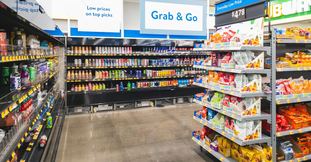 grab and go section