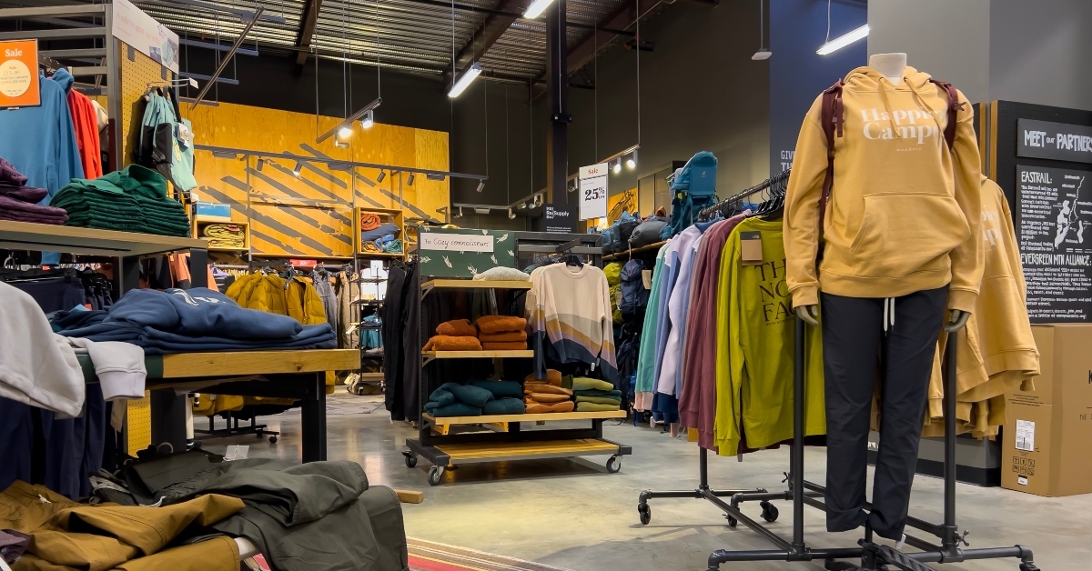 outdoor gear and clothing for sale
