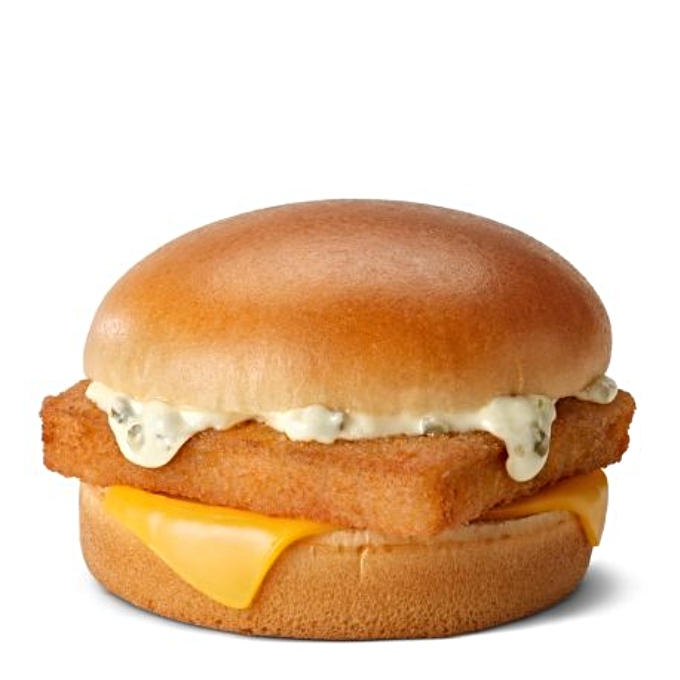 Filet O Fish on white background