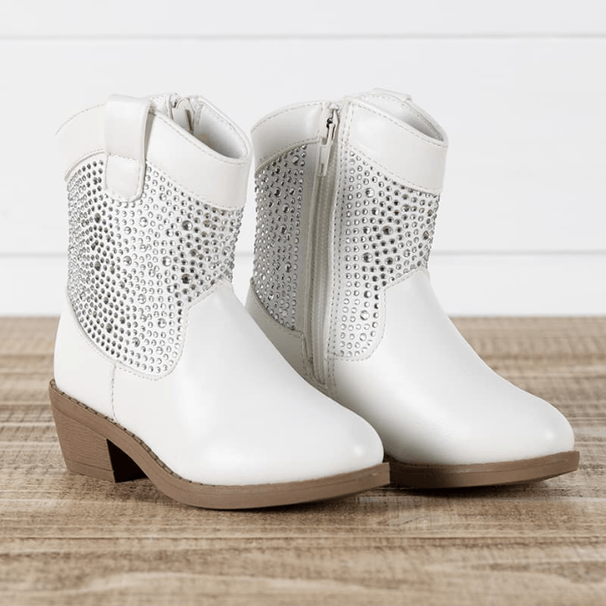 Toddler Rhinestone Cowgirl Boots