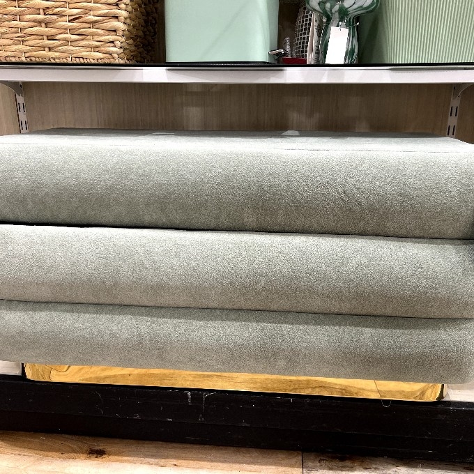Modern Plush Storage Bench