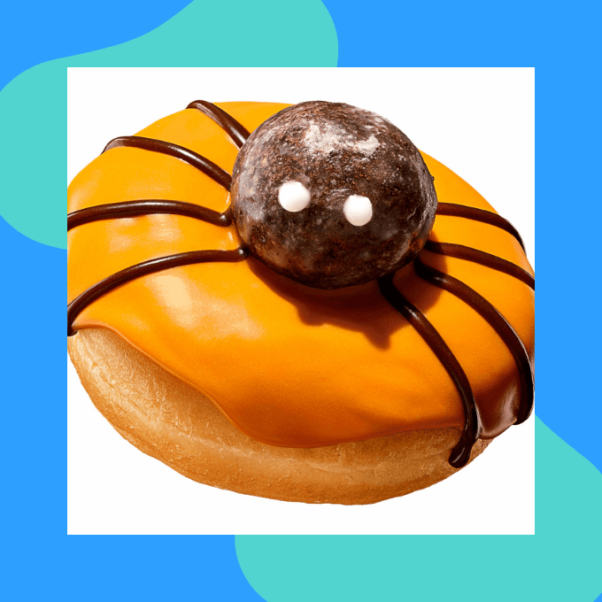 Spider donut from Dunkin'