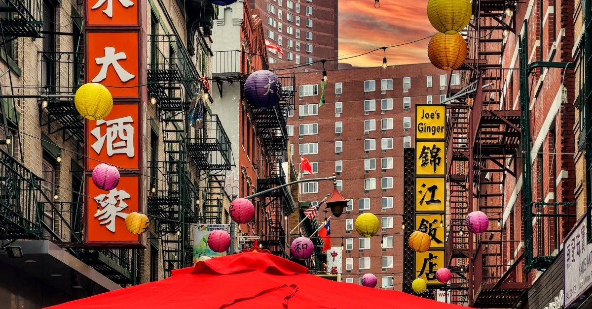 Chinese restaurants and beverage stores